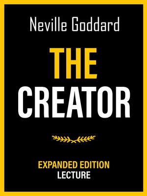 cover image of The Creator--Expanded Edition Lecture
